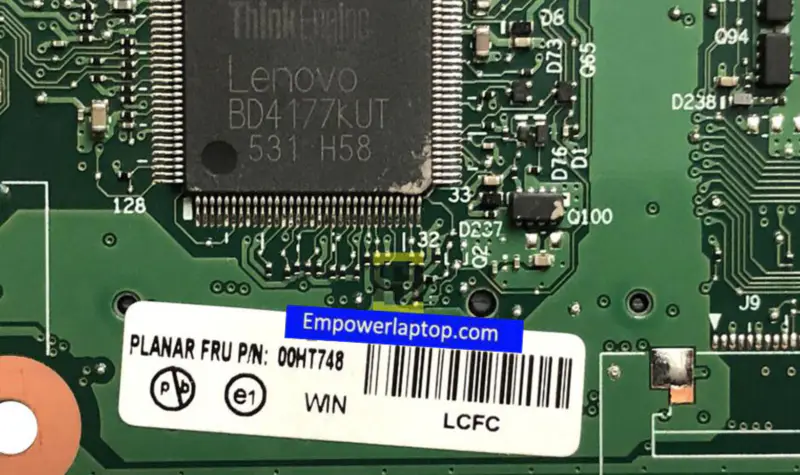 FRU:00HT748 Lenovo T450s Dizüstü Bilgisayar Anakartı AIMT1 NM-A301 I5-5300U DDR3 için