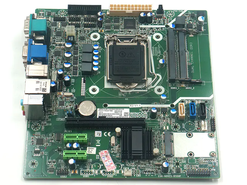 WINCOR NIXDORF K2-V1.1 POS 01750291582 23A-GD625 anakart