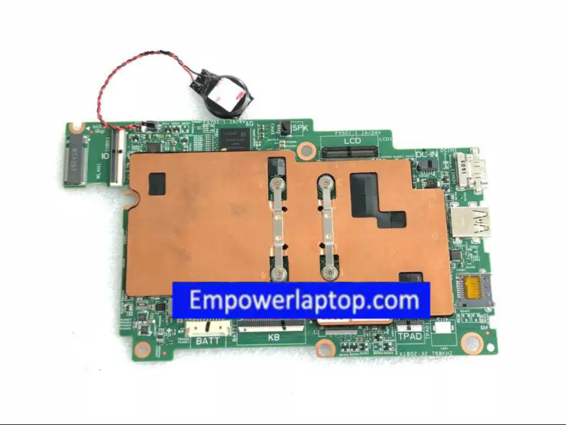 Dell CN-09TWCD 9TWCD Inspiron 11 3168 Dizüstü Anakart N3060 CPU ile 2GB Momery 32GB