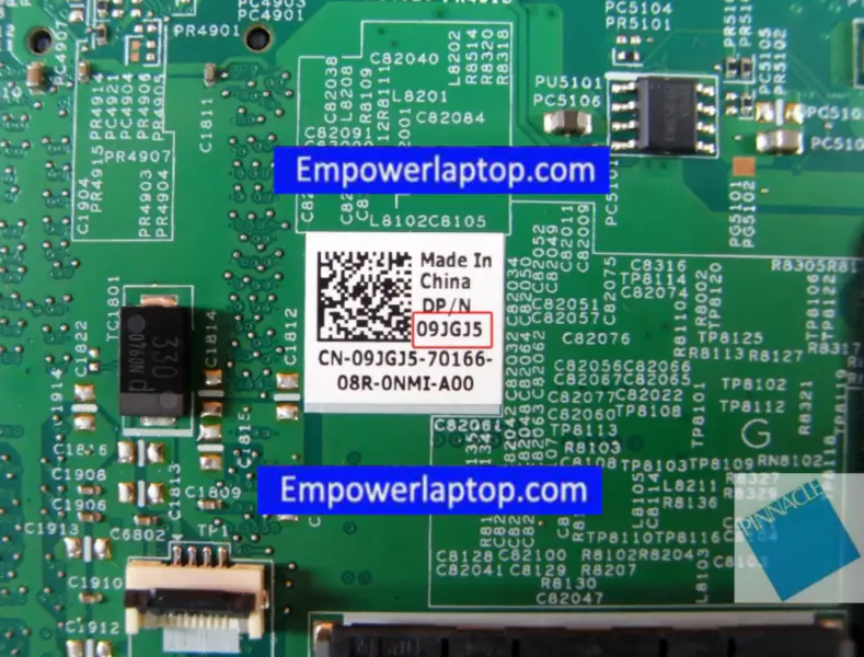 Dell CN-09JGJ5 9JGJ5 Anakart Inspiron 14R M4010 48.4EK10.011
