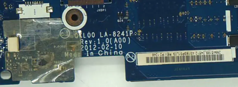 Dell 3560 V3560 0RDH49 RDH49 QCL00 LA-8241P Anakart