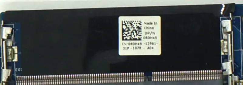 Dell 3560 V3560 0RDH49 RDH49 QCL00 LA-8241P Anakart