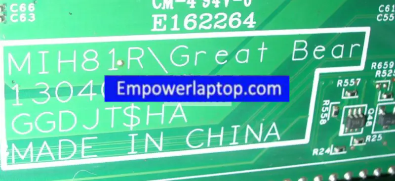 DELL Vostro V3800 V3900 T1D10 0T1D10 CN-0T1D10 MIH81RGreat 13040-M Anakart