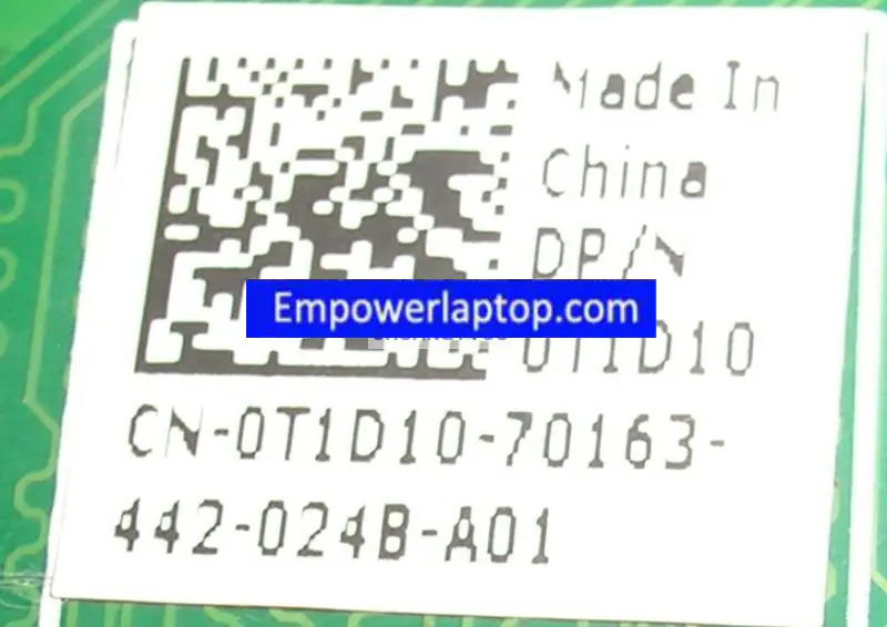 DELL Vostro V3800 V3900 T1D10 0T1D10 CN-0T1D10 MIH81RGreat 13040-M Anakart