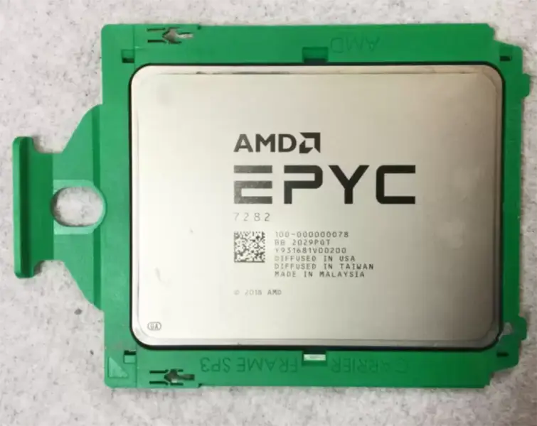 Epyc 7282 100-000000078 2.8ghz Soket Sp3 Lga 4094 16 Çekirdekli Roma Cpu