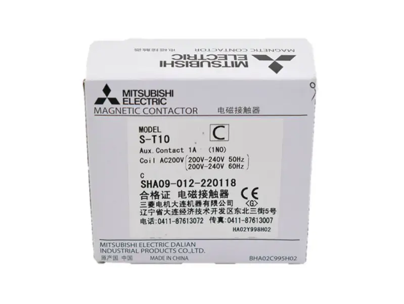 in sotck S-T10 220VAC Mitsubishi 3P 200 - 220 VAC Manyetik Kontaktör