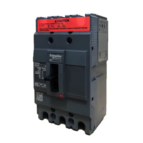 3 kutuplu kalıplı devre kesici Easypact EZC100B 3P50A