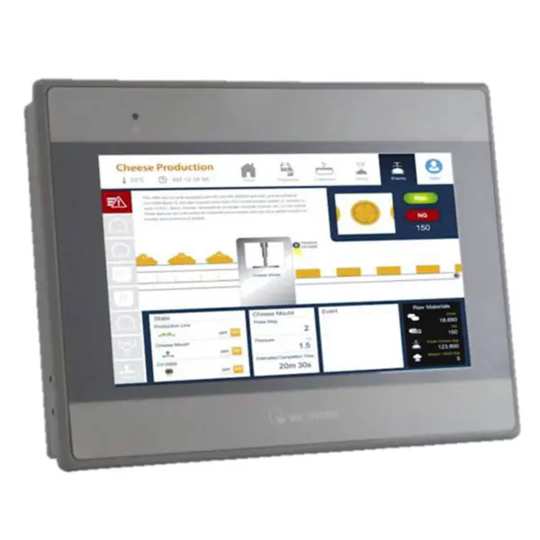 MT8073iE 7'' TFT Weintek Renkli Grafik HMI Dokunmatik Ekran