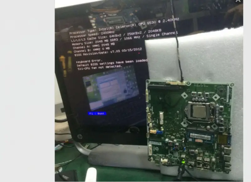 HP 647046-001 TouchSmart 420 7320 Omni 220 IPISB-NK Anakart