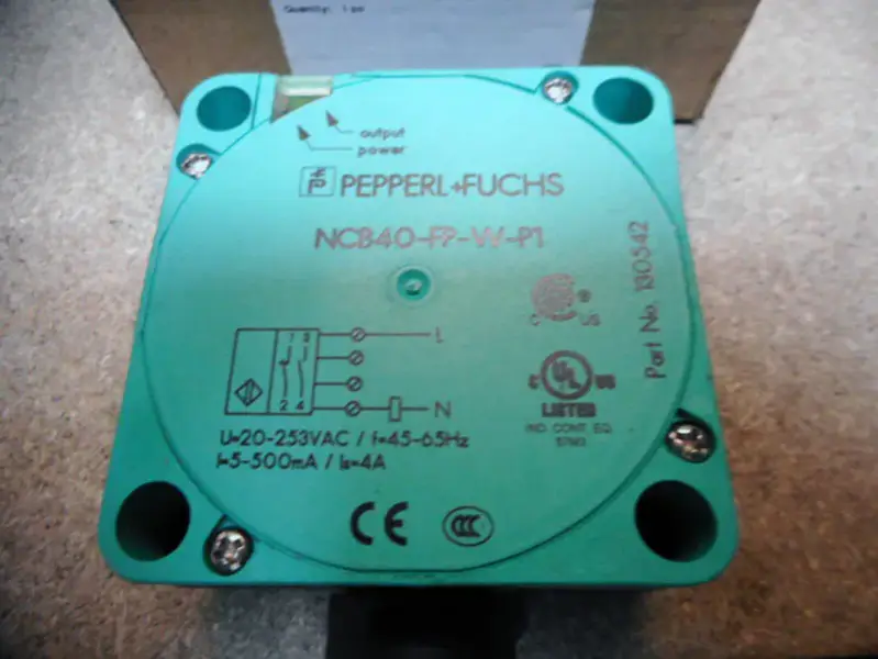 PEPPERL ve FUCHS NCB40-FP-W-P1