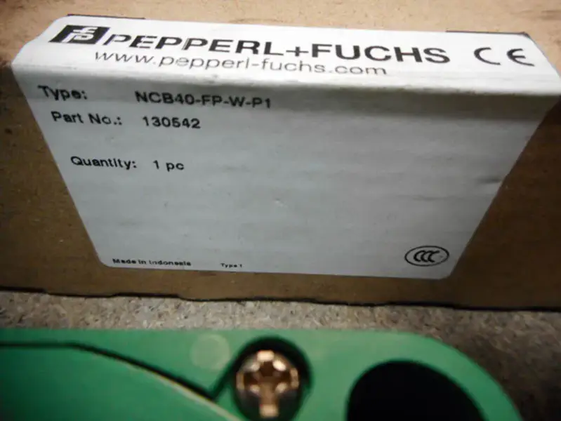PEPPERL ve FUCHS NCB40-FP-W-P1