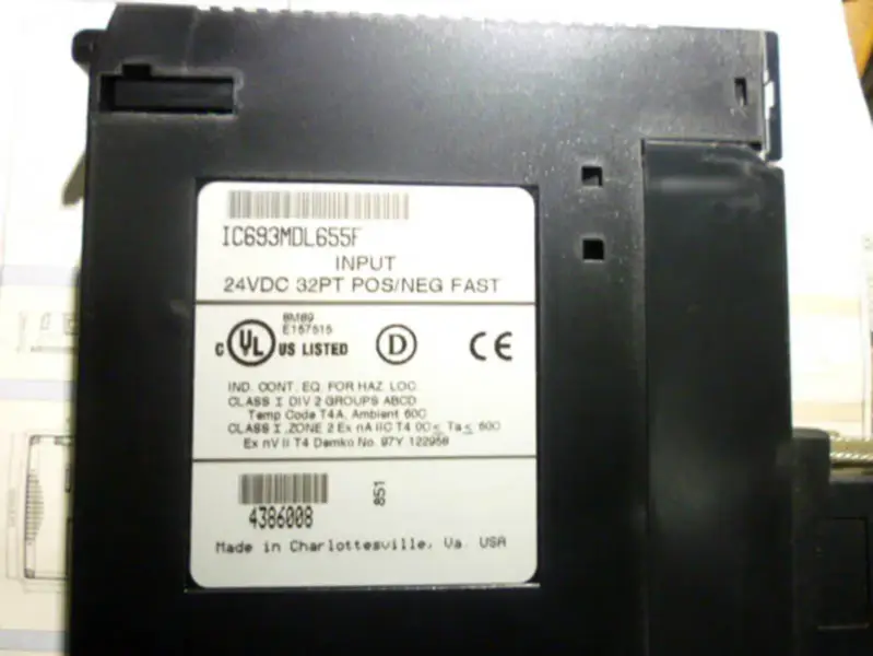 GE Fanuc PLC 90-30 serisi IC693MDL655F