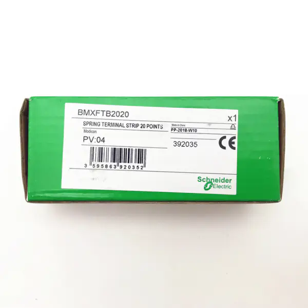 PLC Schneider Modicon X80 için Vidalı Terminal Şeridi 20 Nokta BMXFTB2020