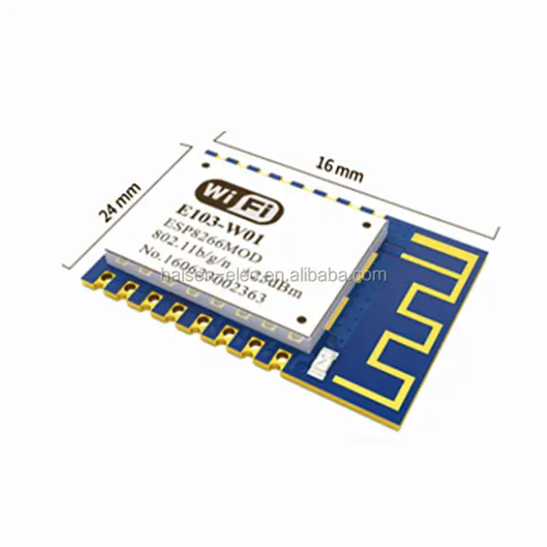 Düşük MOQ 2.4GHz 100mw düğüm mcu esp 8266 E103-W01 seri port wifi modülü Kablosuz Alıcı-Verici esp8266 E103-W01