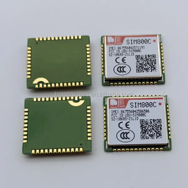 Dört Bantlı GSM GPRS Modülü SIM800C 2g gsm modülü Simcom SIM800C