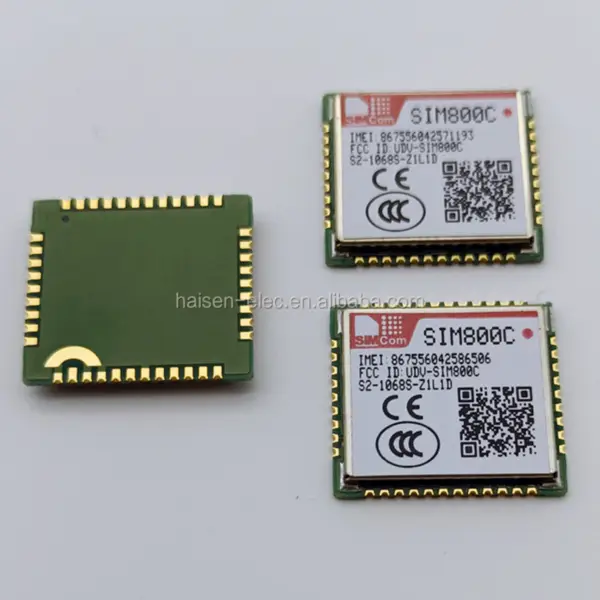 Dört Bantlı GSM GPRS Modülü SIM800C 2g gsm modülü Simcom SIM800C