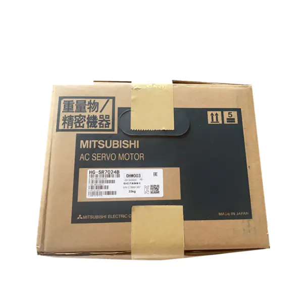 Mitsubishi Servo Motor HG-SR7024B ve Paket Endüstriyel Ect Japonya, jp DHL Fedex TNT EMS