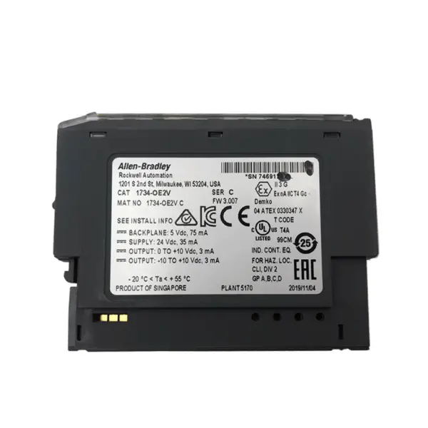 Allen bradley 1734-OE2V PLC Modülü