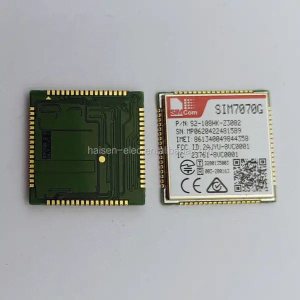 SIMCOM LPWA GPRS Modülü SIM7070 SIM7070G M2M uygulamalarıkablosuz iletişim modlarını destekler