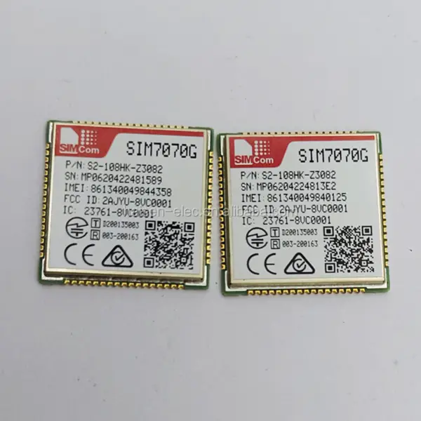SIMCOM LPWA GPRS Modülü SIM7070 SIM7070G M2M uygulamalarıkablosuz iletişim modlarını destekler