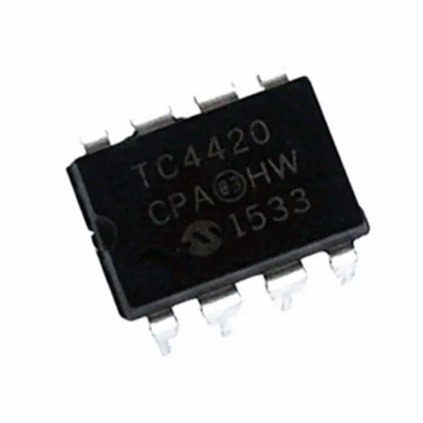 Entegre devre güç sürücüsü IC yongası TC4420CPA TC4420 IC GATE DRVR LOW-SIDE 8DIP