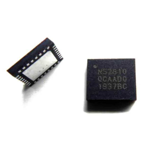 düşük güçlü RF BLE5.0 çip NRF52810-QCAA-T NRF52810-QCAA-R NRF52810-QCAA-R7 IC RF TXRX + MCU BT 32WFQFN
