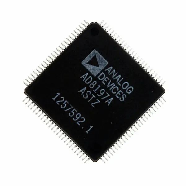 ADI ses işlemci yongası AD8197A-ASTZ AD8197AASTZ AD8197AASTZ-RL IC VIDEO SWITCH 100LQFP