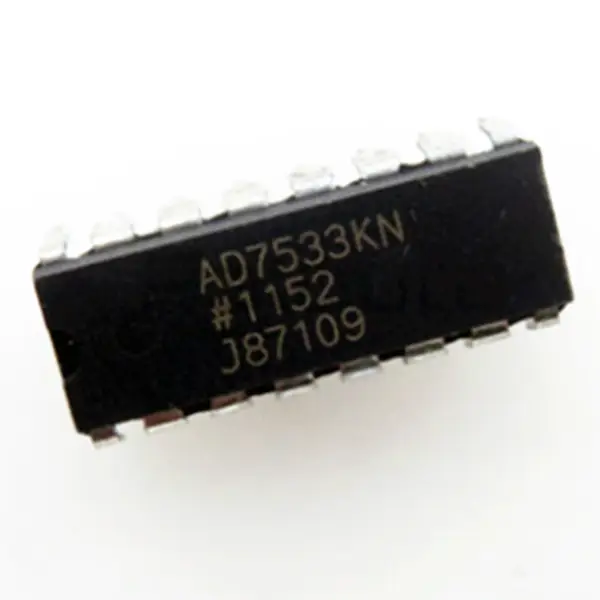Analog-dijital dönüştürücü IC yongası AD7533 AD7533KNZ AD7533JNZ AD7533LN IC DAC 10BIT A-OUT 16DIP