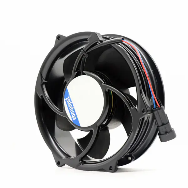 Orijinal Otantik Almanya 6314H 172x51mm 24VDC 321CFM 31W 58dBA 5000RPM Bilyalı Rulmanlı Tüpaksiyel Fan