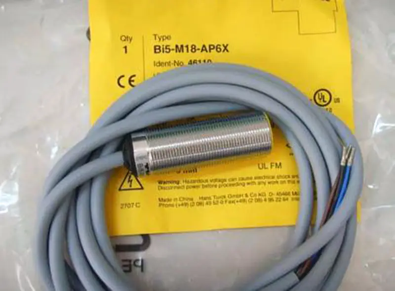 IFM Turck yakınlık anahtarı sensörü ig5405 BI5U-MT18-AN6X-H1141 AP6X BI5UMT18AN6XH1141AP6X