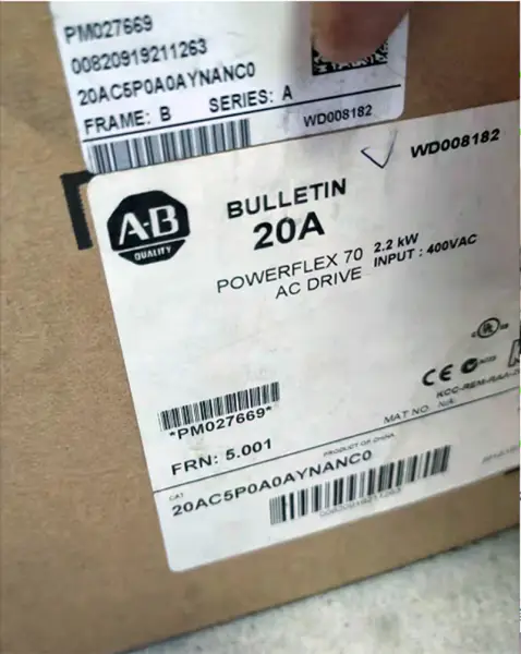allen bradley inverter 20BC105A0AYNAND0 20BC105A0AYNAND0
