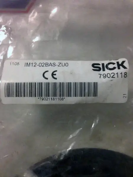 SICK IM12-02BAS-ZU0 Endüktif yakınlık sensörü