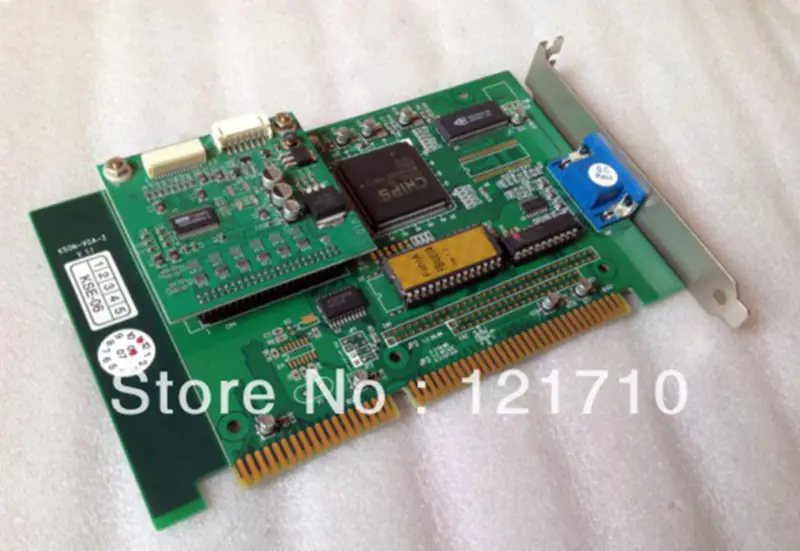 THS-2005 ISA arayüzlü LCD ekran kartları KSON-VGA-2 V 1.1 endüstriyel anakart