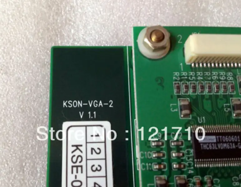 THS-2005 ISA arayüzlü LCD ekran kartları KSON-VGA-2 V 1.1 endüstriyel anakart