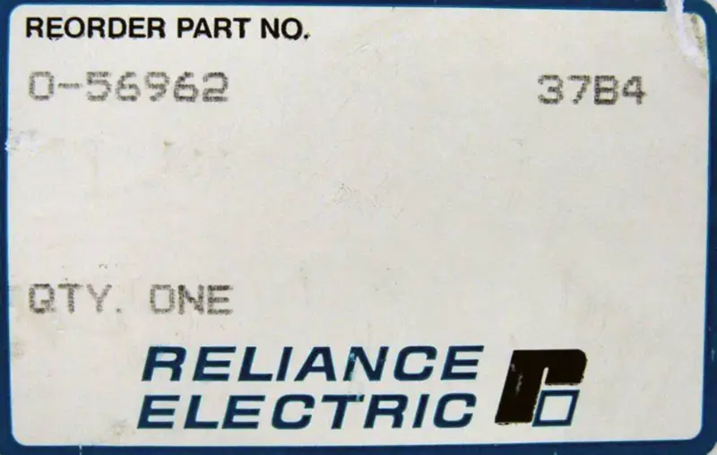 RELIANCE ELEKTRİK 0-56962
