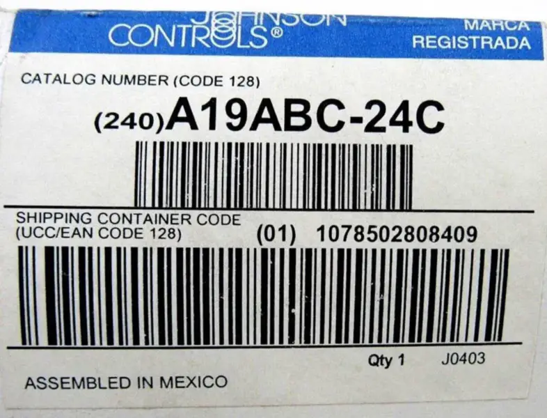 JOHNSON A19ABC-24C PLC modülü