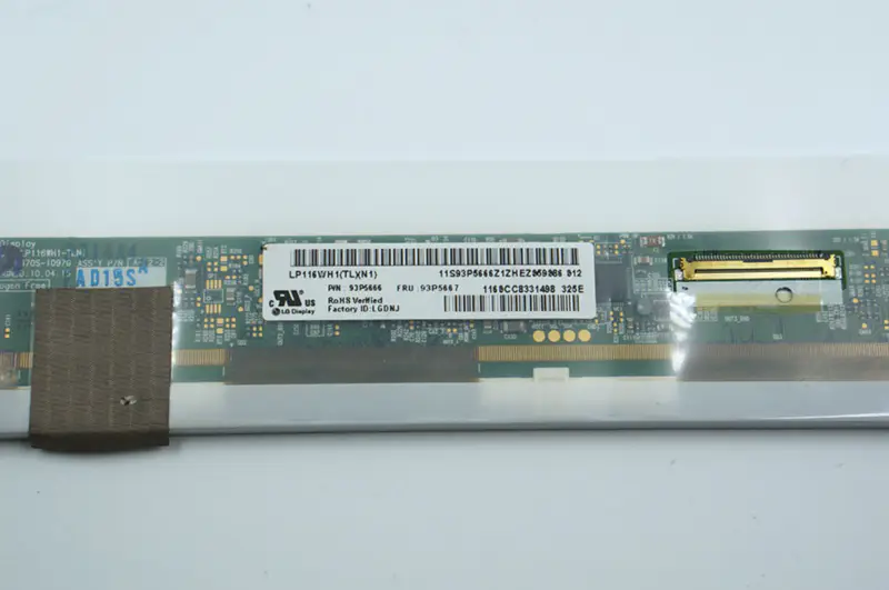 11,6" LCD Ekran LED LP116WH1(TL)(A1) N116B6-L02 LTN116AT01 B116XW02 LP116WH1 TLN1 Acer Aspire 1410 1551 1810T 1810TZ için
