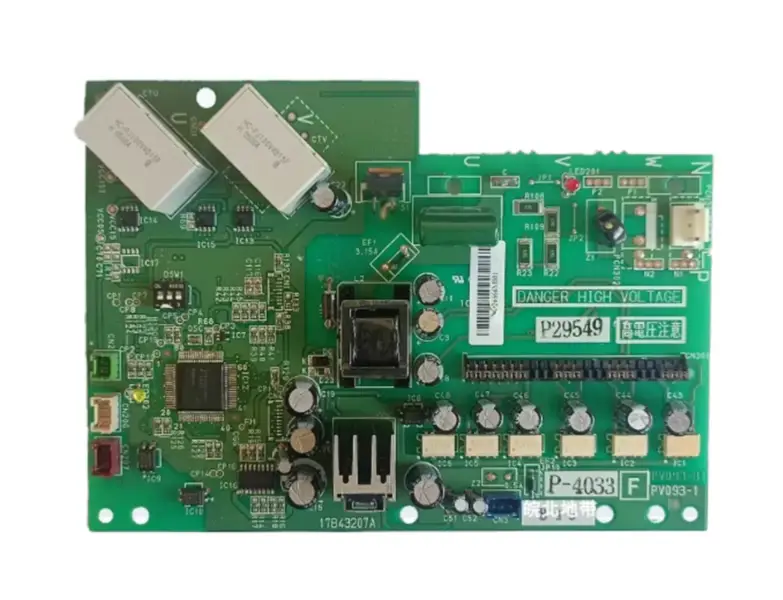 Hitachi Merkezi Klima Kontrol Kartı P29549 P-4033F Devre PCB PV093-B1 PV093-1 17B43207A
