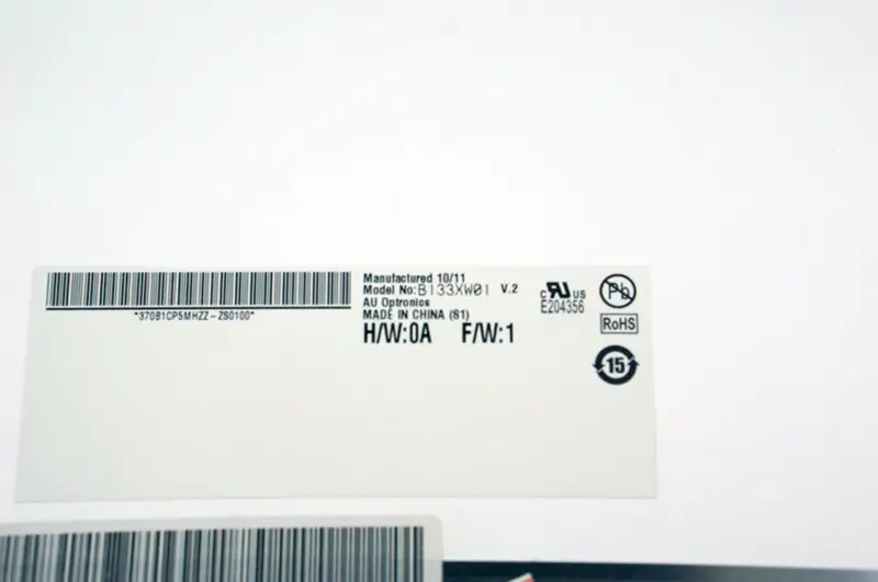 B133XW01 V.2 v.3 N133BGE-LB1 LP133WH2 TLA4 Acer 3810T TM8371G 3820ZG Led Ekran için