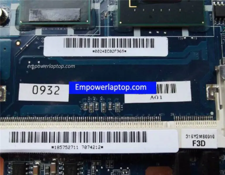 Sony MBX-208 DA0SY2MB8F0 185752711 VPCW217JC VPCW218JC VPCW121AX Anakart