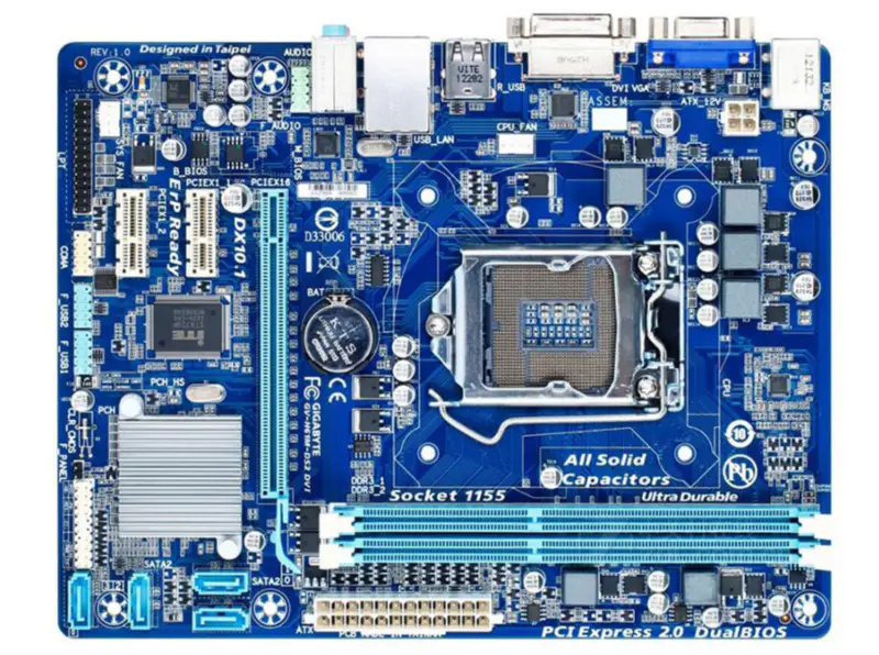 Gagibyte GA-H61M-DS2 DVI anakart