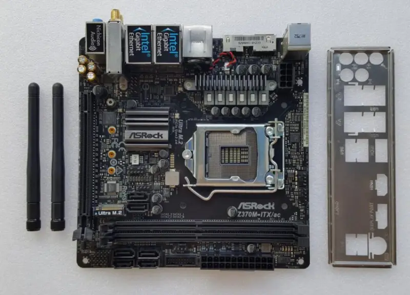 ASRock Z370M-ITX/ac anakart LGA1151 DDR4