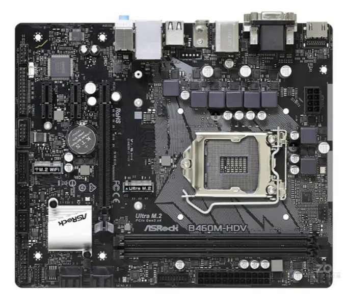 ASRock B460M HDV anakart LGA 1200 DDR4
