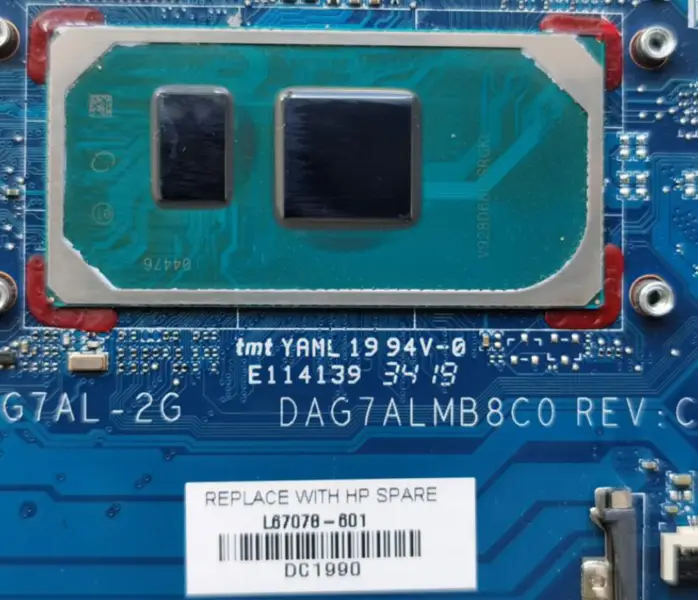 HP TPN-Q207 14-CE3028TX L67078-601 DAG7ALMB8C0 anakart