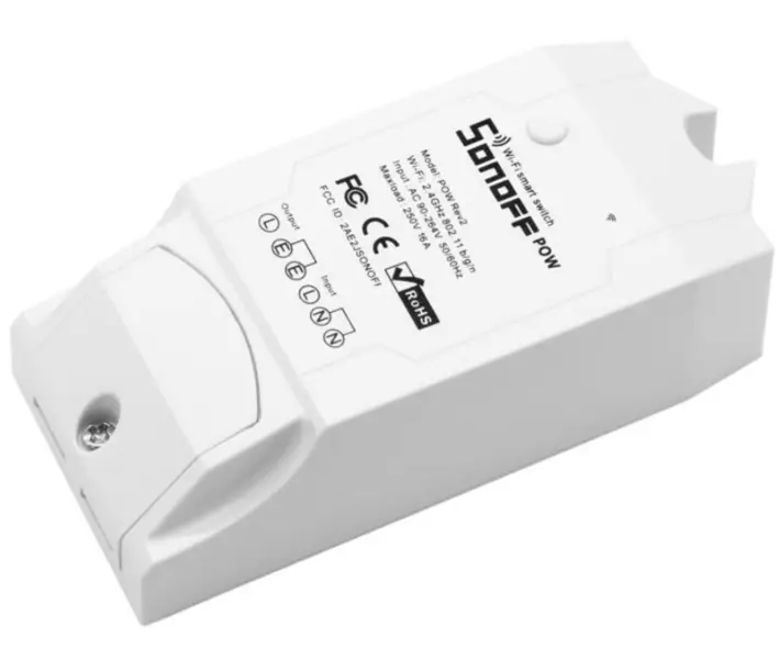 SONOFF Pow R2 Güç Tüketimi Ölçümü ile WiFi Anahtarı WiFi Güç Anahtarı 15A Akıllı Wifi Anahtar Denetleyicisi