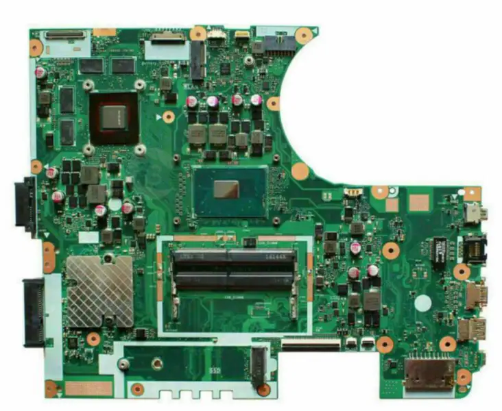 Asus N752V N752VX Dizüstü Bilgisayar Anakartı İçin N752VX Anakart