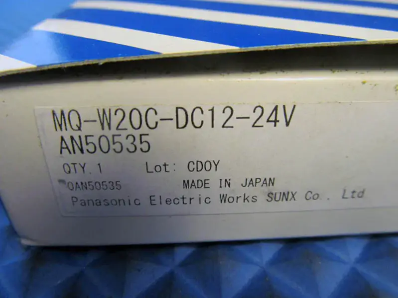 Panasonic MQ-W20C-DC12-24V Fotoelektrik anahtar