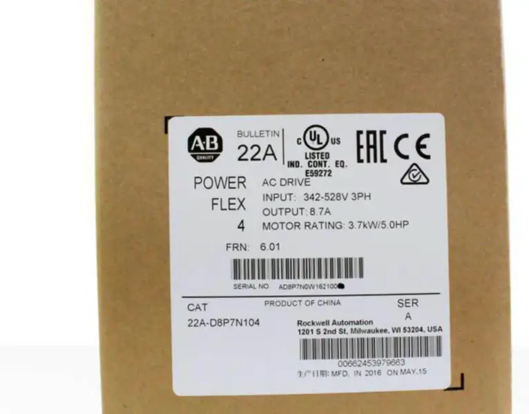 Allen-Bradley 22A-D8P7N104 Sürücü