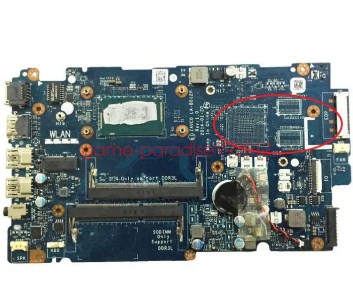 Dell LA-B012P anakart