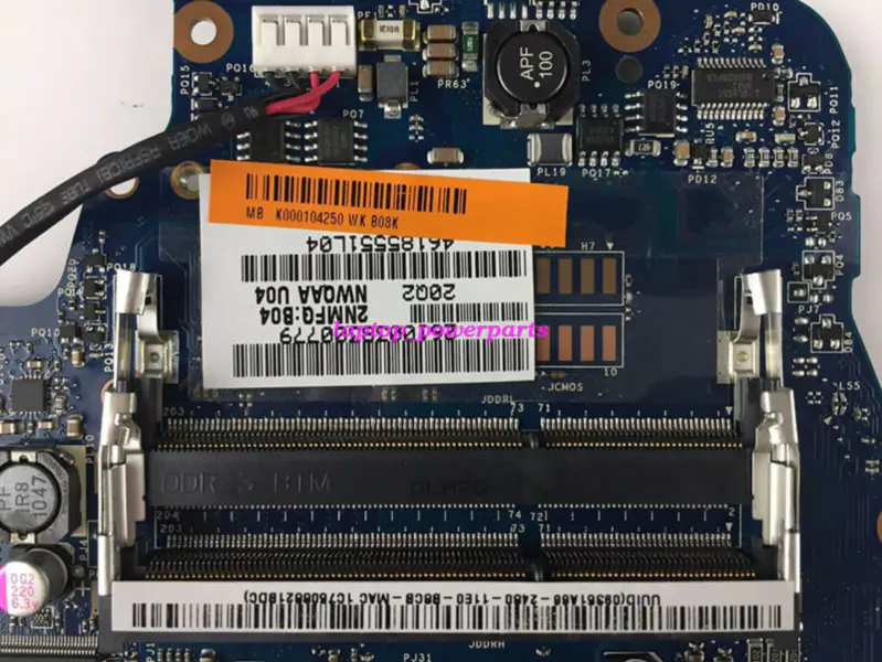 Toshiba K0001042 Toshiba Satellite 660 665 Intel Anakart ATX anakart